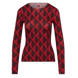 Marine Serre Plaid Set